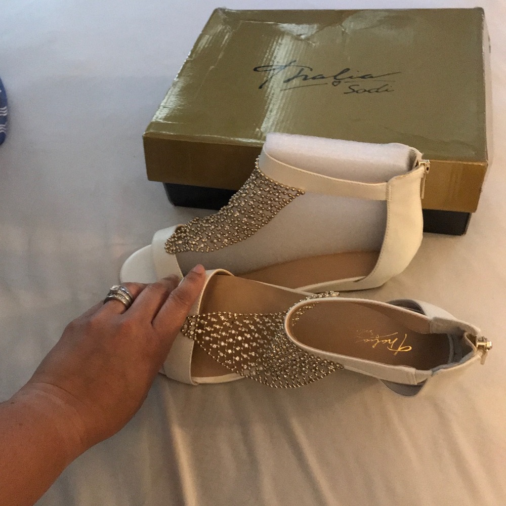 Jeweled wedges
